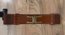 Load image into Gallery viewer, (M-L) Brown Belt with Gold (NEW)
