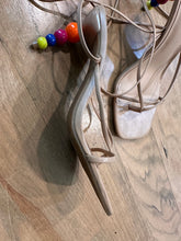 Load image into Gallery viewer, (8.5) INC Tan Lace Up Heels
