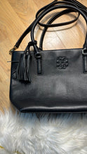 Load image into Gallery viewer, Tory Burch Black Small Thea Tote
