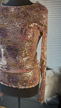 Load image into Gallery viewer, (M) Free People Sequin Too
