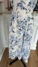 Load image into Gallery viewer, (8) CK Blue Floral Dress
