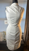 Load image into Gallery viewer, (10) White w-gold Calvin Klein Dress NWT’s
