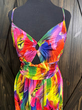 Load image into Gallery viewer, (L/XL) Multi Color Peacock Maxi
