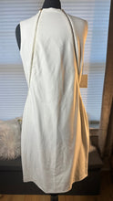 Load image into Gallery viewer, (10) White w-gold Calvin Klein Dress NWT’s
