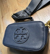 Load image into Gallery viewer, Navy Tory Burch Mini Miller Crossbody
