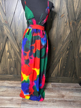 Load image into Gallery viewer, (M) Coloful FN Maxi Dress
