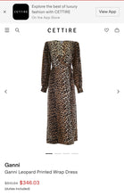 Load image into Gallery viewer, (Size 38=M) Ganni Leopard Dress NWT’s
