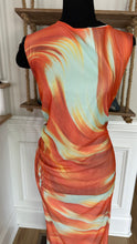 Load image into Gallery viewer, (12) PLT Orange Mesh Dress
