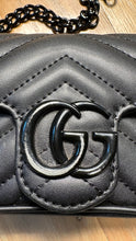 Load image into Gallery viewer, GG Inspired Black Fanny Pack (see description)
