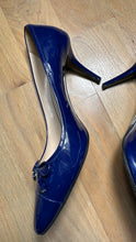 Load image into Gallery viewer, (9) Authentic Blue Prada Heels
