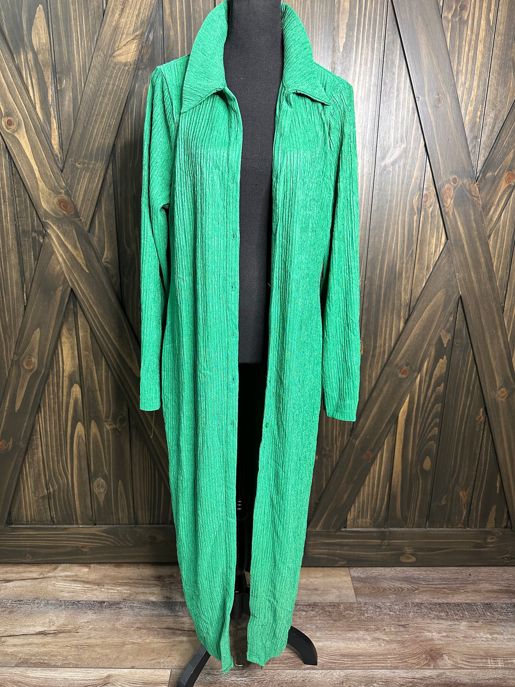 (2X) Green Duster