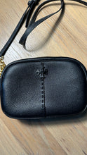 Load image into Gallery viewer, Black Tory Burch McGraw Camera Bag
