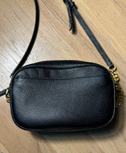 Load image into Gallery viewer, Black Tory Burch McGraw Camera Bag
