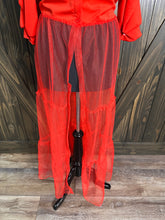 Load image into Gallery viewer, (L/XL) Red Tulle Top
