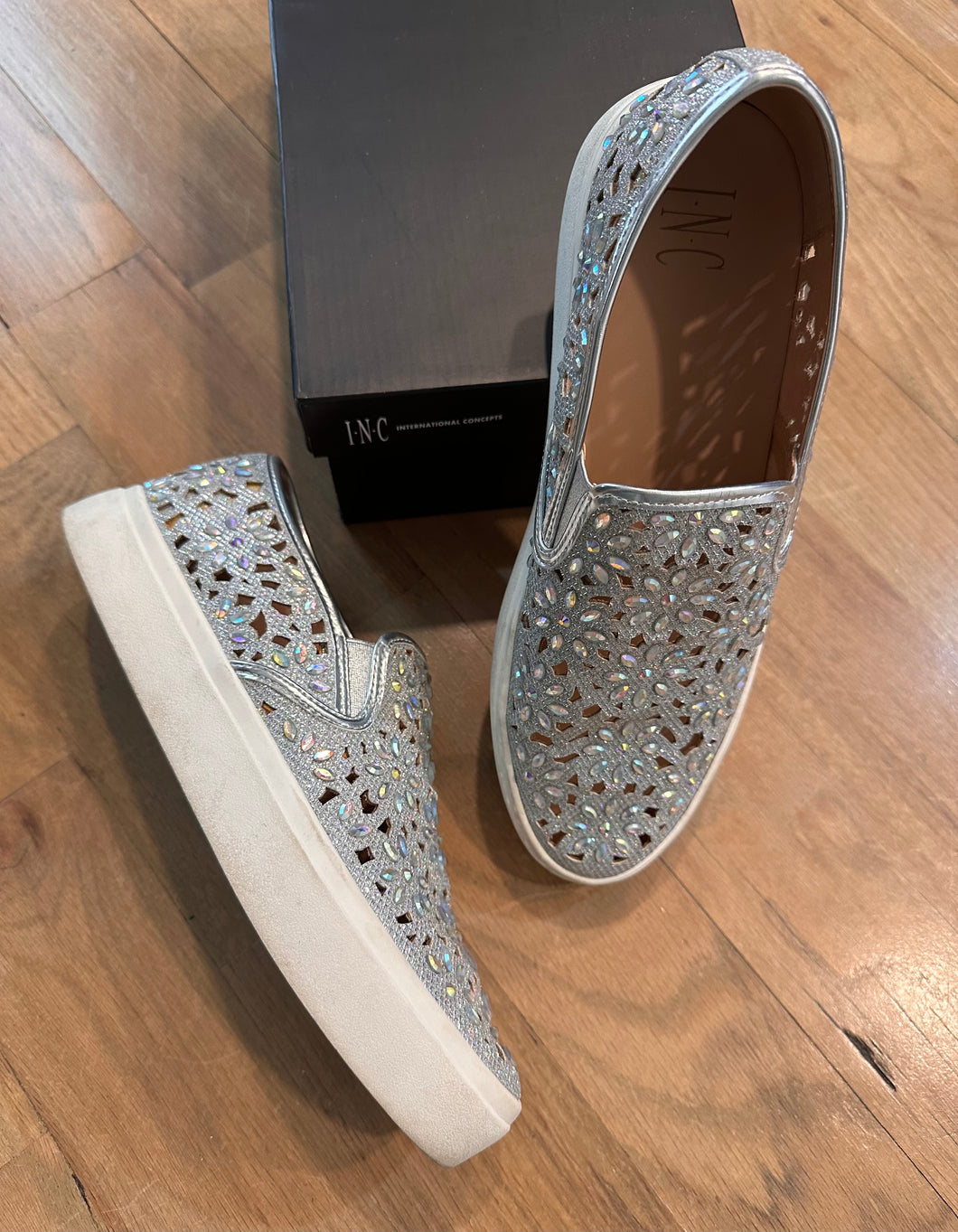 (10) INC Bling Sneakers