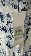 Load image into Gallery viewer, (8) CK Blue Floral Dress
