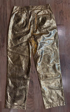 Load image into Gallery viewer, (M) Amylynn Gold Pants (NWT’s)
