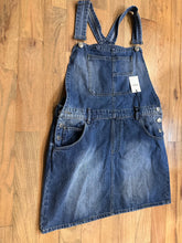 Load image into Gallery viewer, (XL) Denim Overalls (Skirt)
