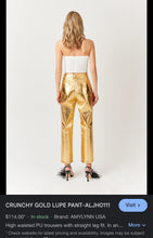 Load image into Gallery viewer, (M) Amylynn Gold Pants (NWT’s)
