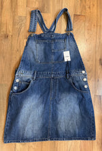 Load image into Gallery viewer, (XL) Denim Overalls (Skirt)
