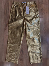 Load image into Gallery viewer, (M) Amylynn Gold Pants (NWT’s)
