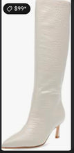 Load image into Gallery viewer, (8.5) Steve Madden Cream Boots
