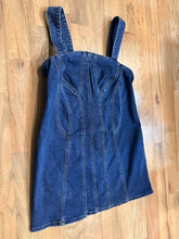 Load image into Gallery viewer, Denim Dress w/o buttons
