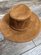 Load image into Gallery viewer, Brown Jessica Simpson Hat
