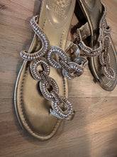 Load image into Gallery viewer, (9.5) Vince Camuto Bling Sandals
