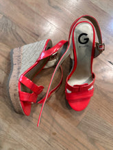 Load image into Gallery viewer, (10) Coral G by Guess Wedges
