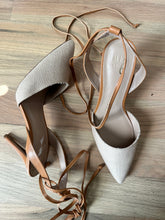 Load image into Gallery viewer, (11) Mix 6 Heels with lace up straps
