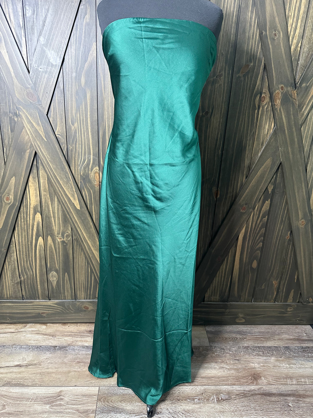 (3X) NYC Green Slip Dress