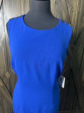Load image into Gallery viewer, (10) CK Blue NWT Dress
