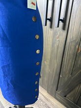 Load image into Gallery viewer, (10) CK Blue NWT Dress
