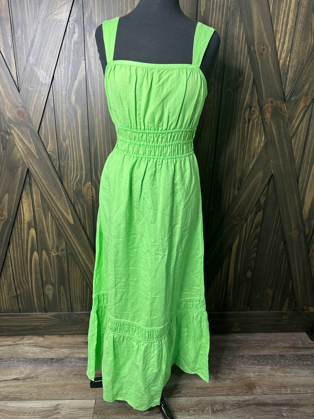 (S) NWT’s Loft Lime Green Dress